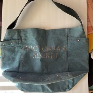 Large Jean Victoria secret tote